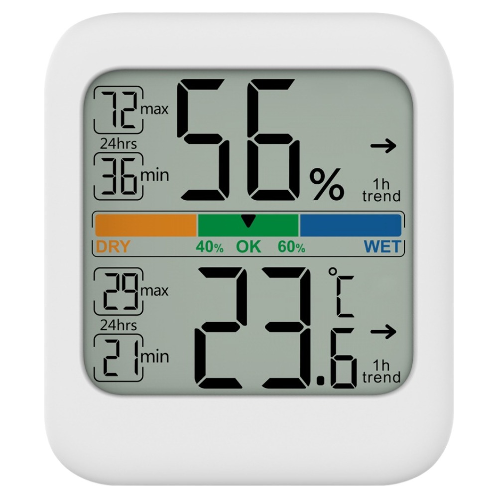 브루마 디지털 온습도계 BT12, 1개, 화이트 9,900원