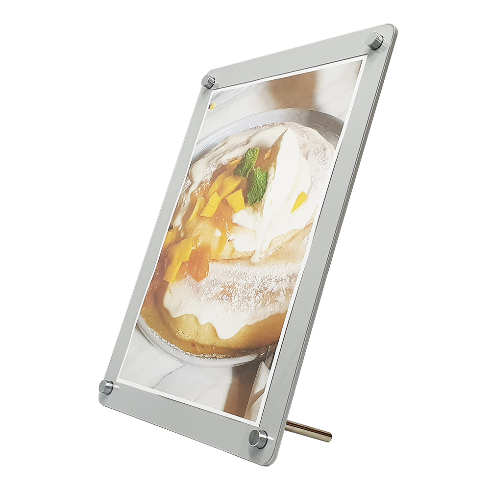 A4/A3 아크릴 자석 다보게시판 볼트형 부착형 스탠드형, SMA004-W 다보A4 스탠드 흰색, 1개 8,900원