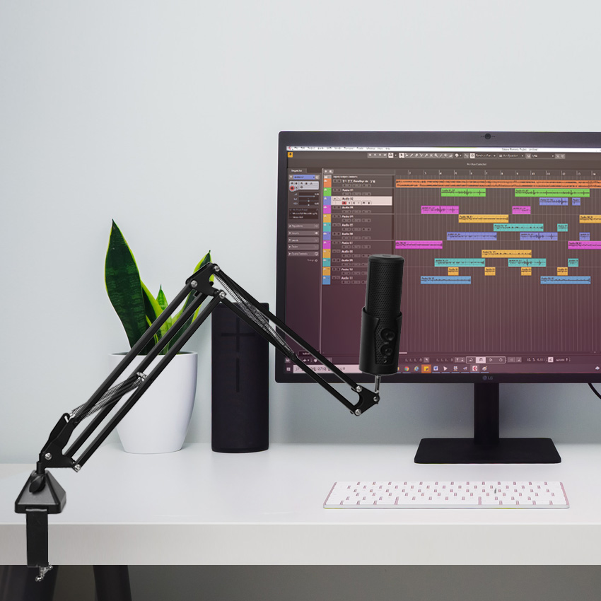 아리스노보 접이식 콘덴서 마이크 암 스탠드 스마트폰거치대 19,000원