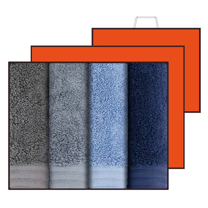 송월타월 라운드 타월 190g 40수 코마사 4p 기프트 세트 + 쇼핑백 25,900원