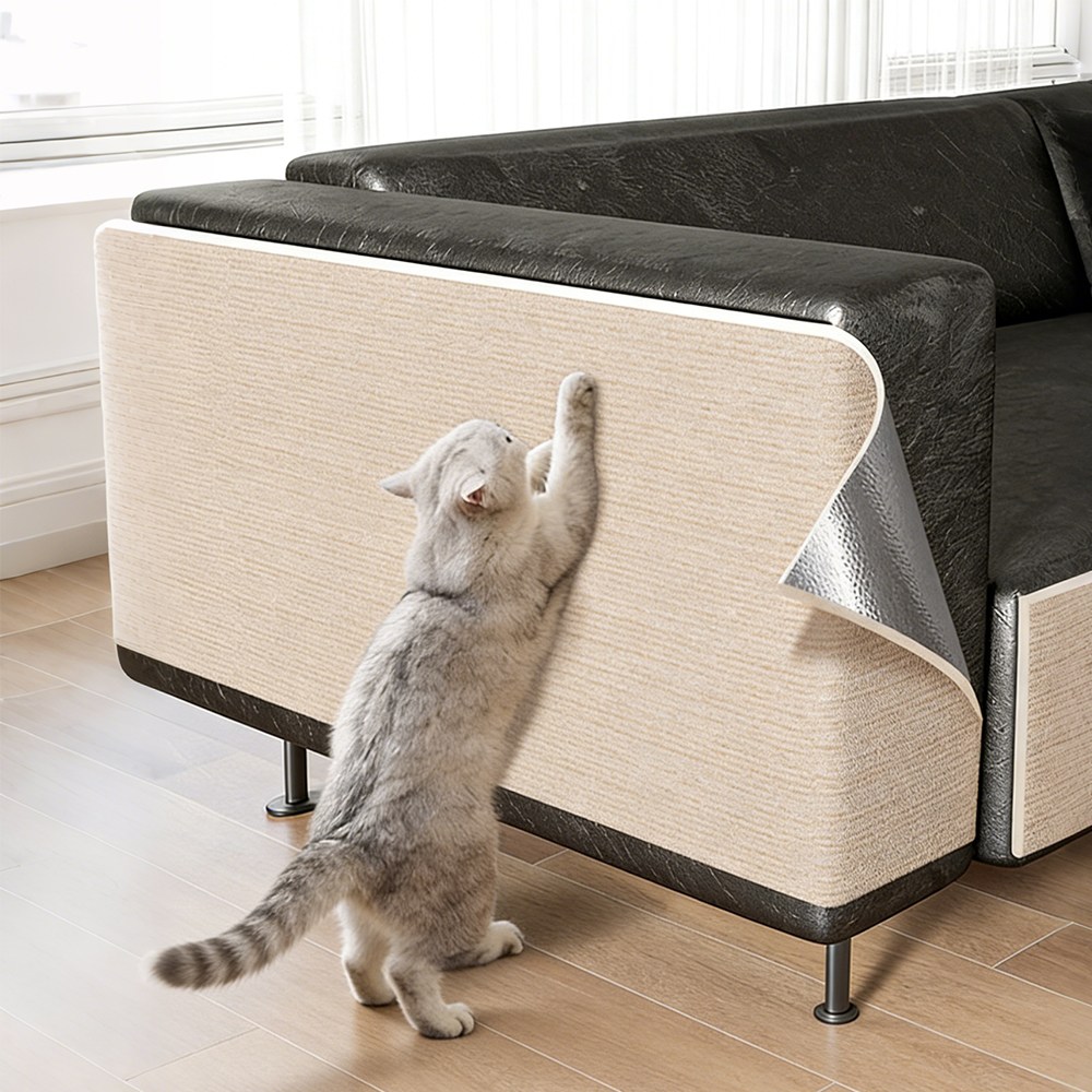 하루꿈 고양이 스크래쳐 잘라쓰는 매트 소파 벽 부착형 다용도 카페트 9,800원