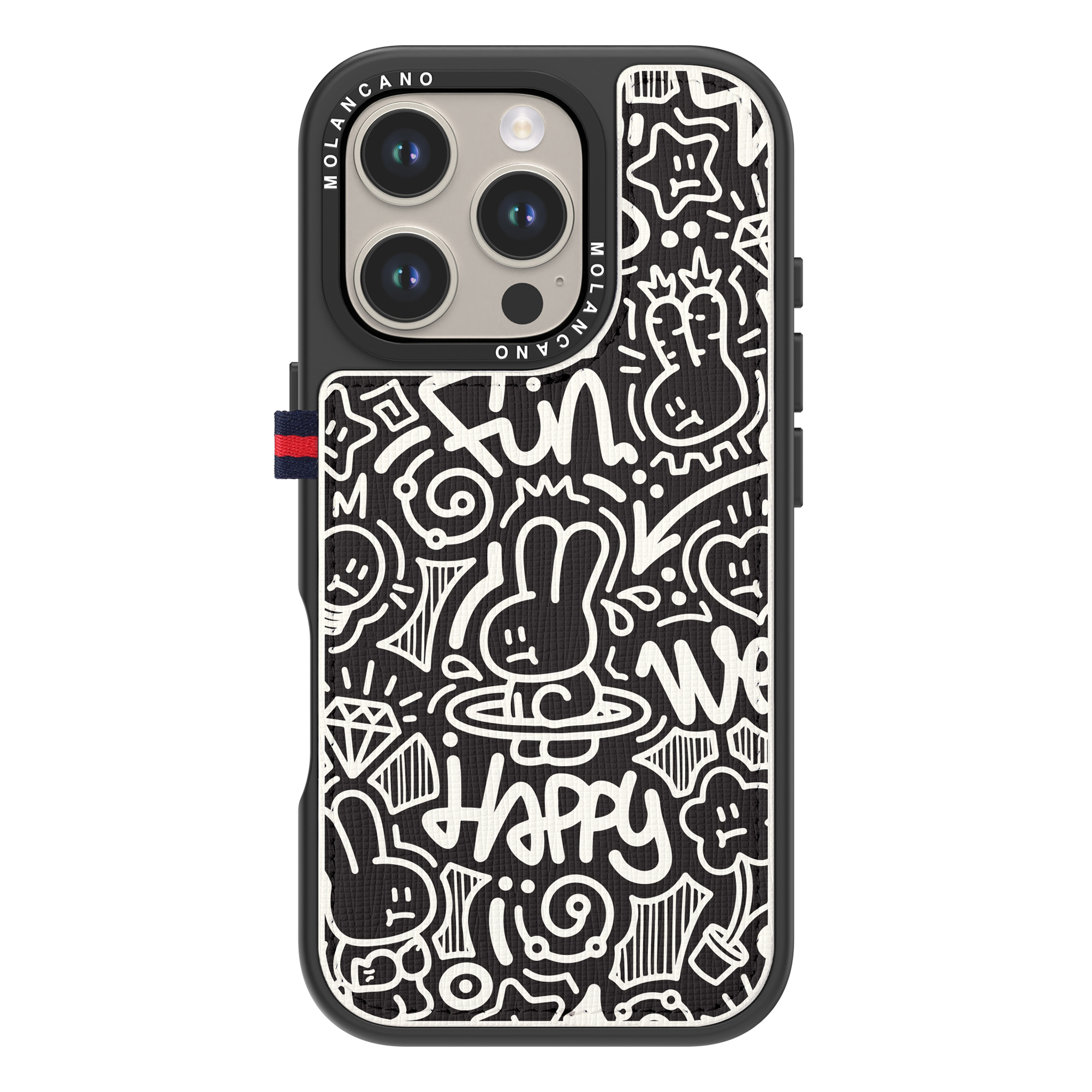 모란카노 시크릿 카드포켓 가죽 디자인 라인아트 휴대폰 케이스 12,120원