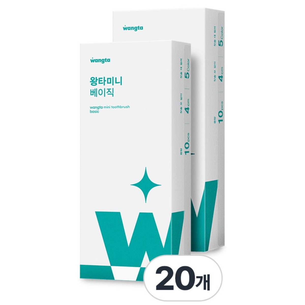 왕타 베이직 10P + 왕타미니 베이직 10P 27,600원