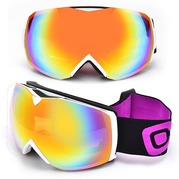 CORVUS 프리미엄 더블 미러 렌즈 스키보드 김서림방지 고글 안경착용자 겸용CV-620DL / MADE IN KOREA / 한국인_Fit /, 화이트레보, 1개 59,990원