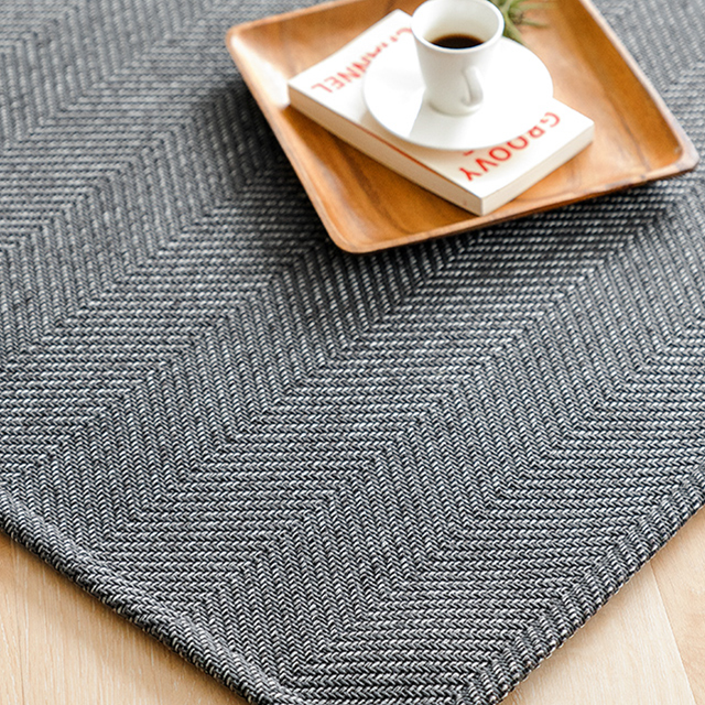 스칸디앤홈 먼지없는 쉐브론 사이잘룩 러그 워셔블 거실 카페트 79,390원