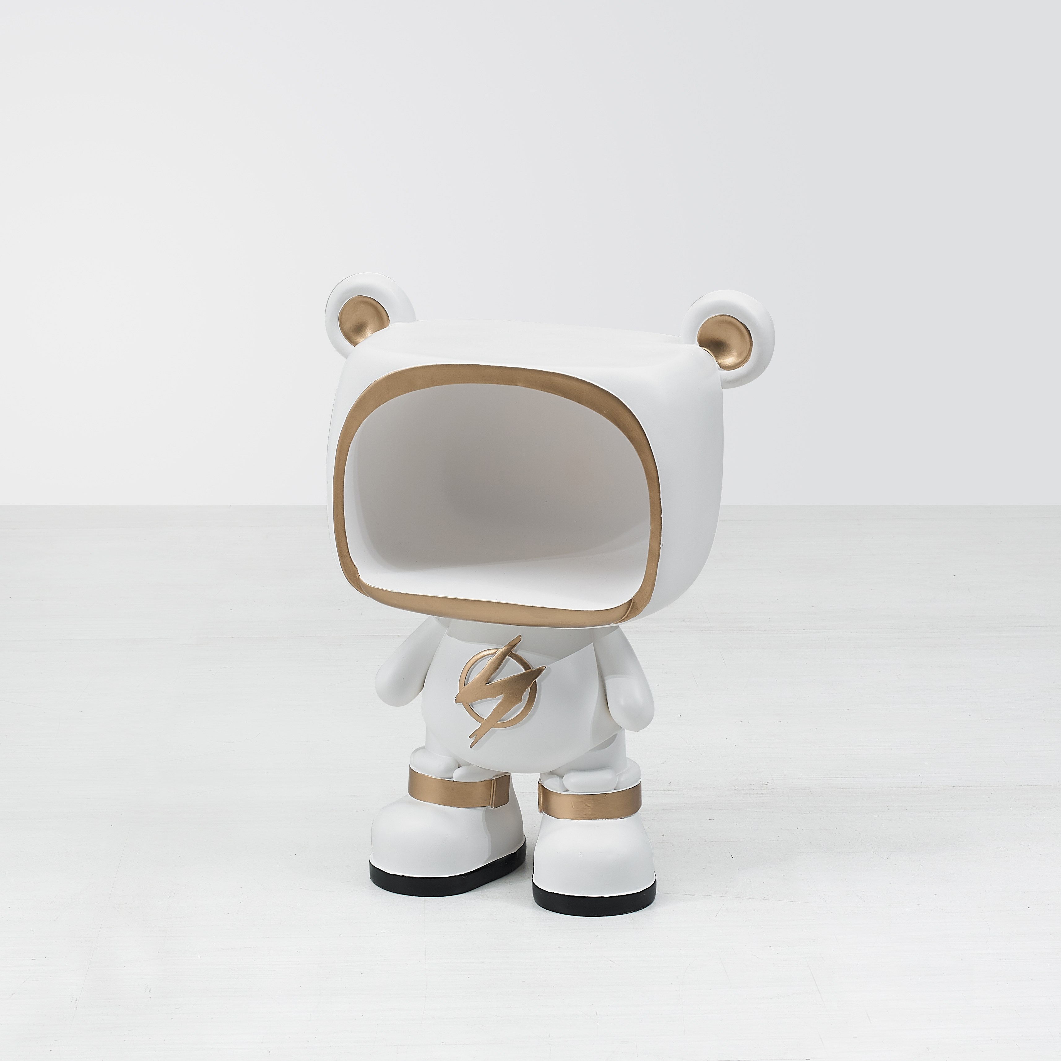 일렉 스파크 캐릭터 사이드테이블 현관 거실 트레이 인테리어 집들이 선물 카페, 일렉 스파크-화이트 98,000원