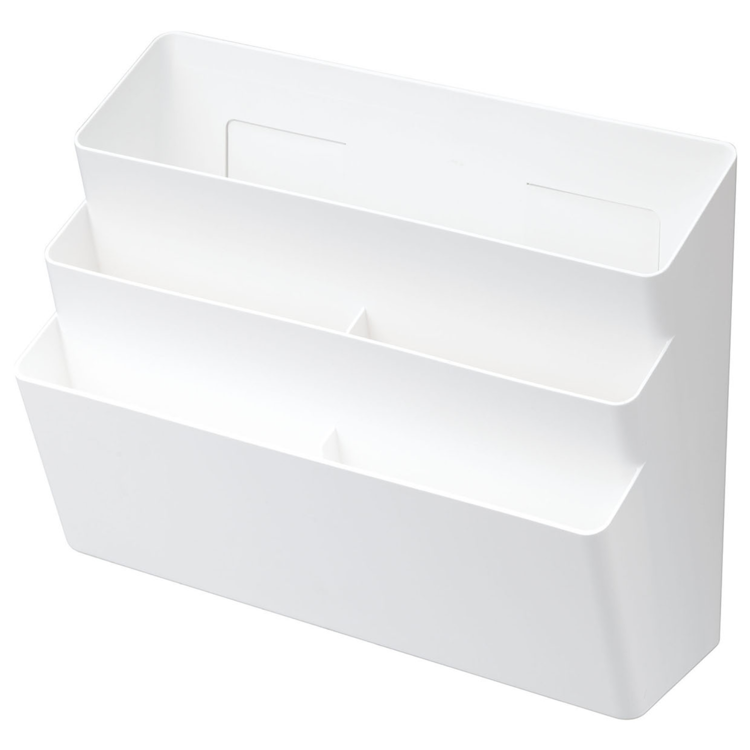 야마자키실업 냉장고 마그넷 다용도 수납함 3단포켓 타워 4496/4497, 화이트, 1개 35,200원