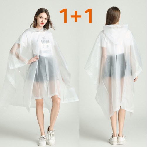 메가잇템 에바 성인 고급형 예쁜 커플 일회용 다회용 판초 우의 우비 9,970원