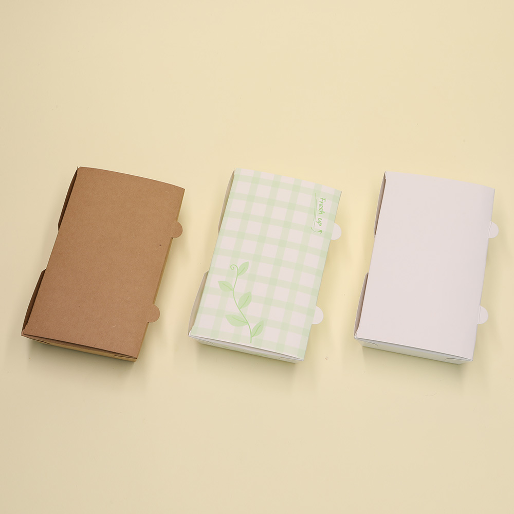 이지포장 만두 도시락 600개 종이 포장 트레이 상자 무지 크라프트 73,000원