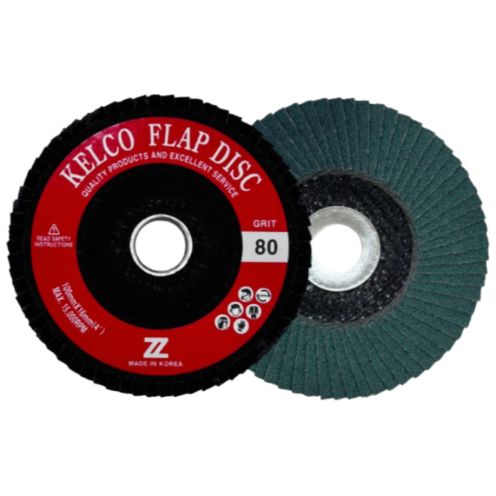 켈코 ZR 플랩디스크 100mm 40방 날개 페파 골드 타입 그라인더용 사포날 19,000원
