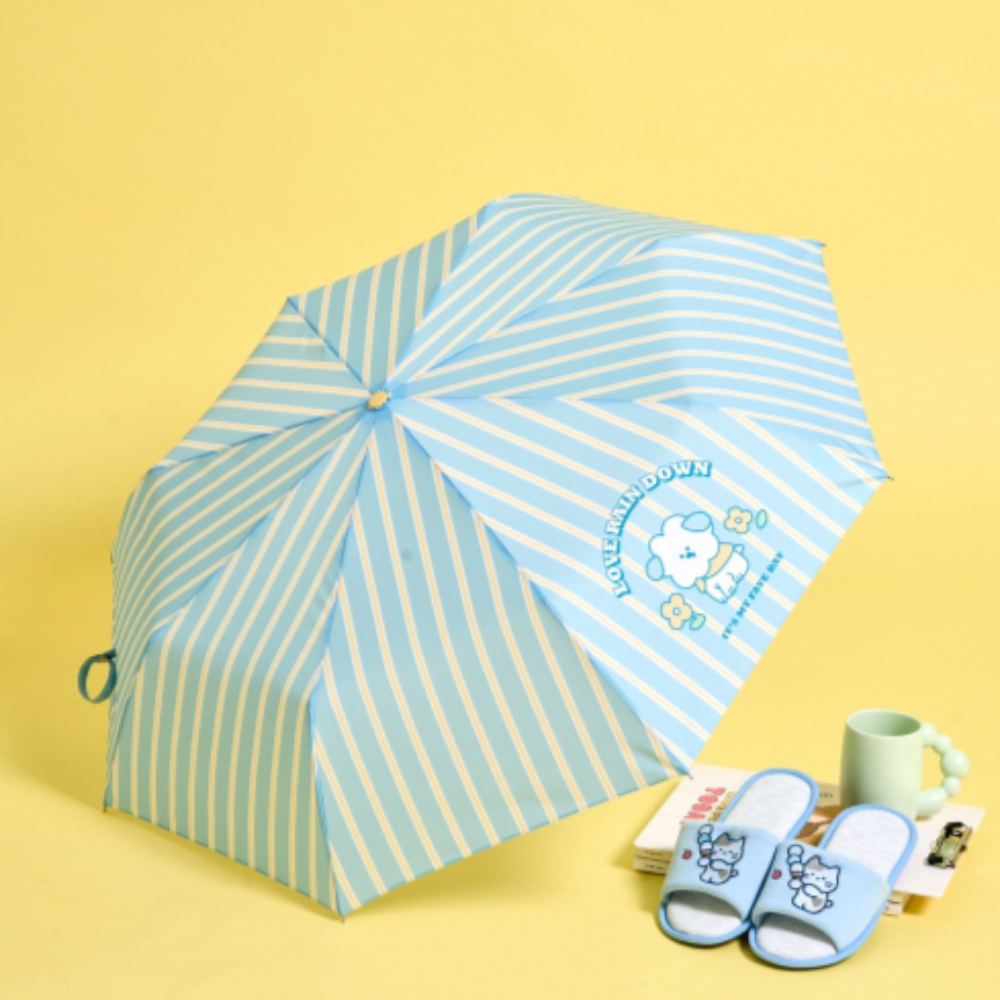 모던하우스 버터 스트라이프 멍솜이 3단 수동우산 32,400원