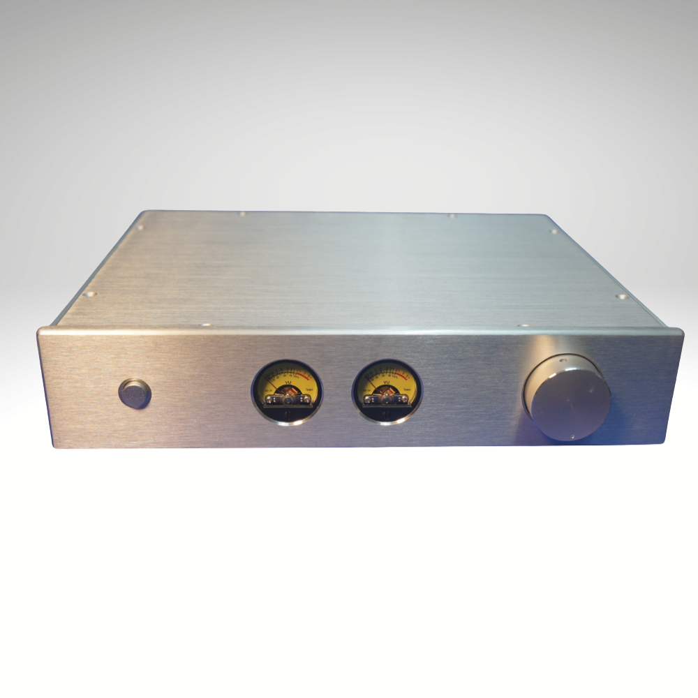 오디오 앰프 케이스 셰시 VU meter 알루미늄 인클로저 112,000원