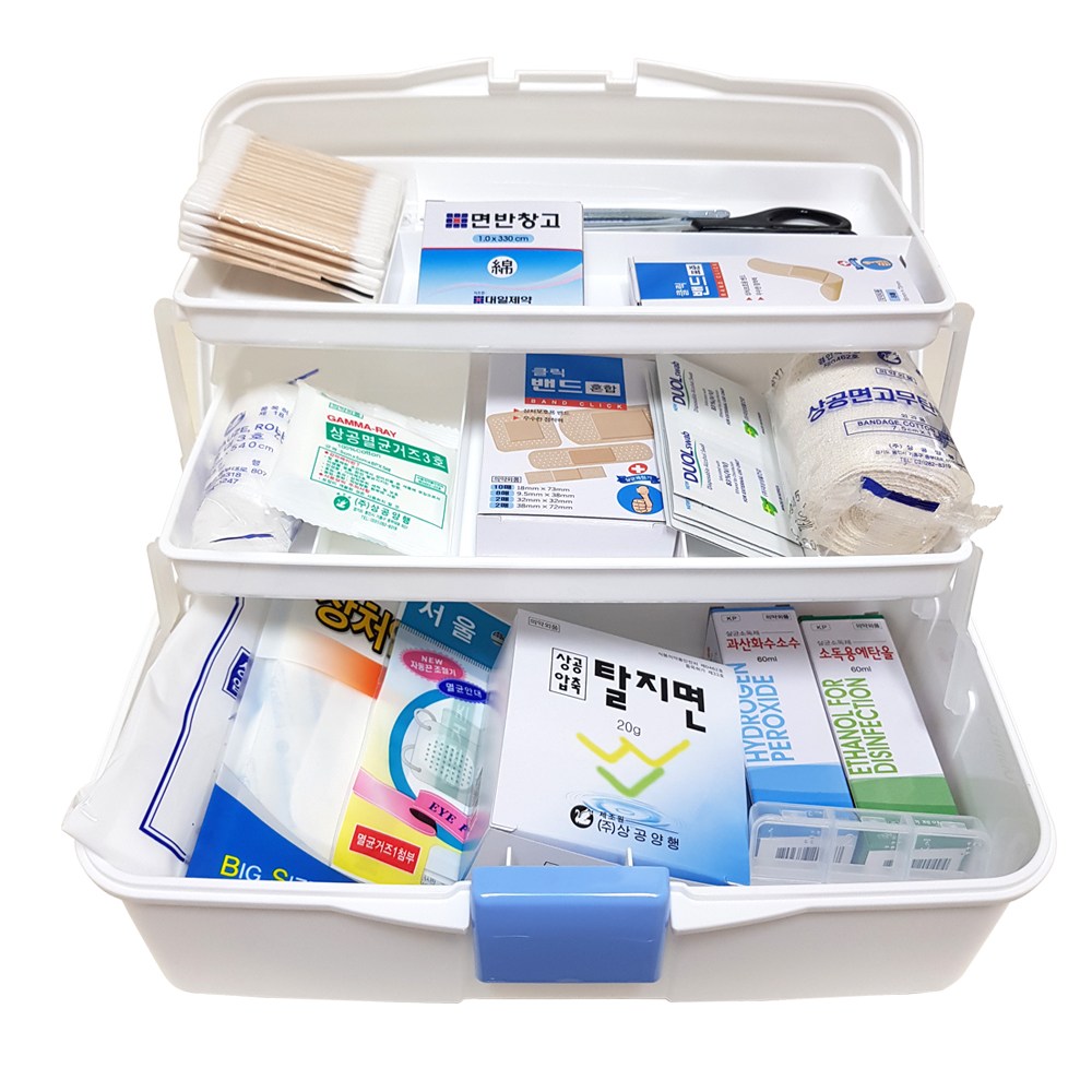 상비약 세트 구급상자 구급함 약보관함 미니 케이스 약통 하루생각 20,600원