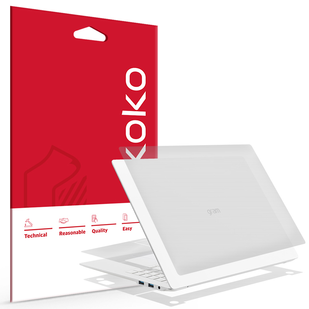 스코코 LG그램 무광 전신 외부보호필름 세트 14,800원