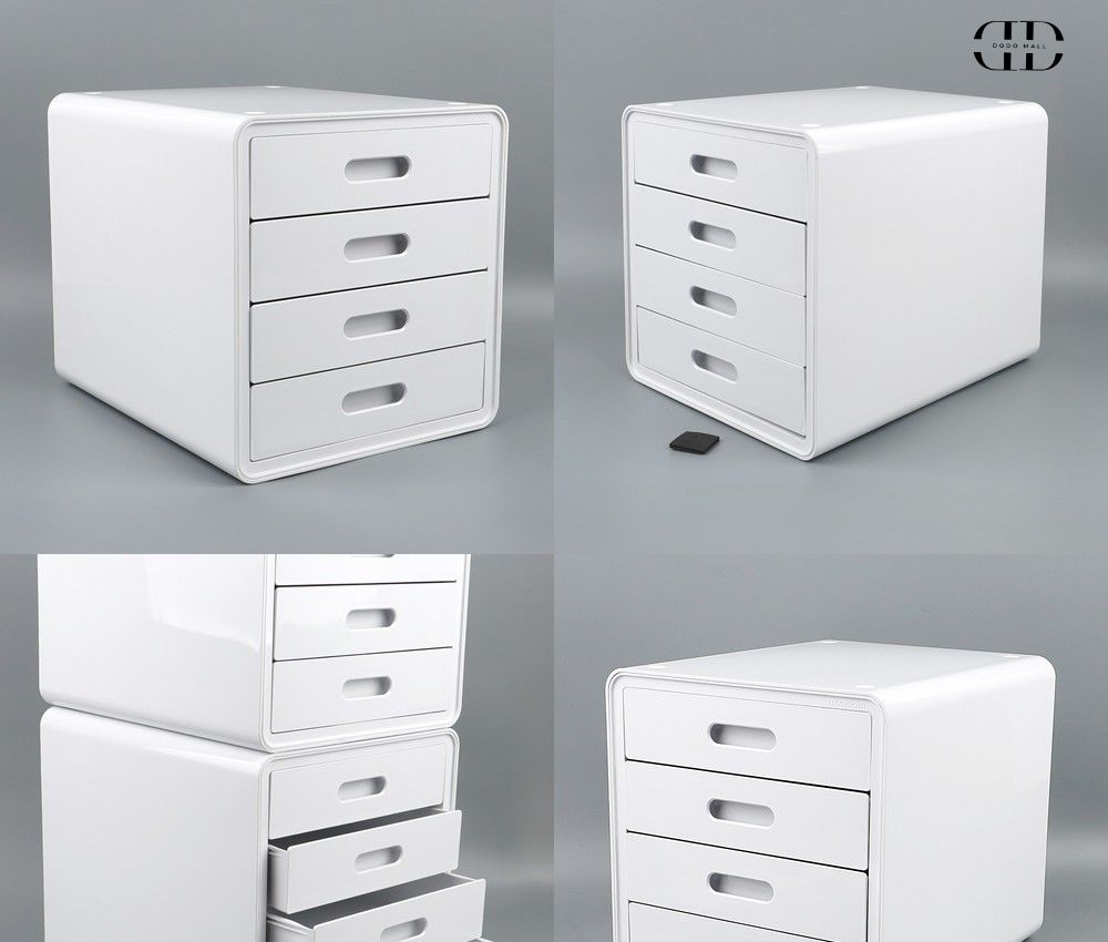 마이룸 4단 서류 캐비넷 사무용캐비넷 데스크수납 학생서류함, 현재가 51,200원