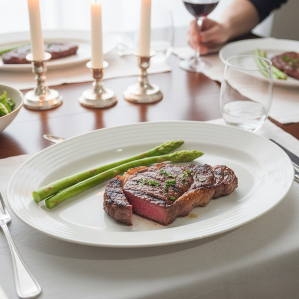 라크(RAK) 포셀린 호텔웨어 라인 타원 오발플레이트 32cm 1P, 1개, 화이트 24,500원