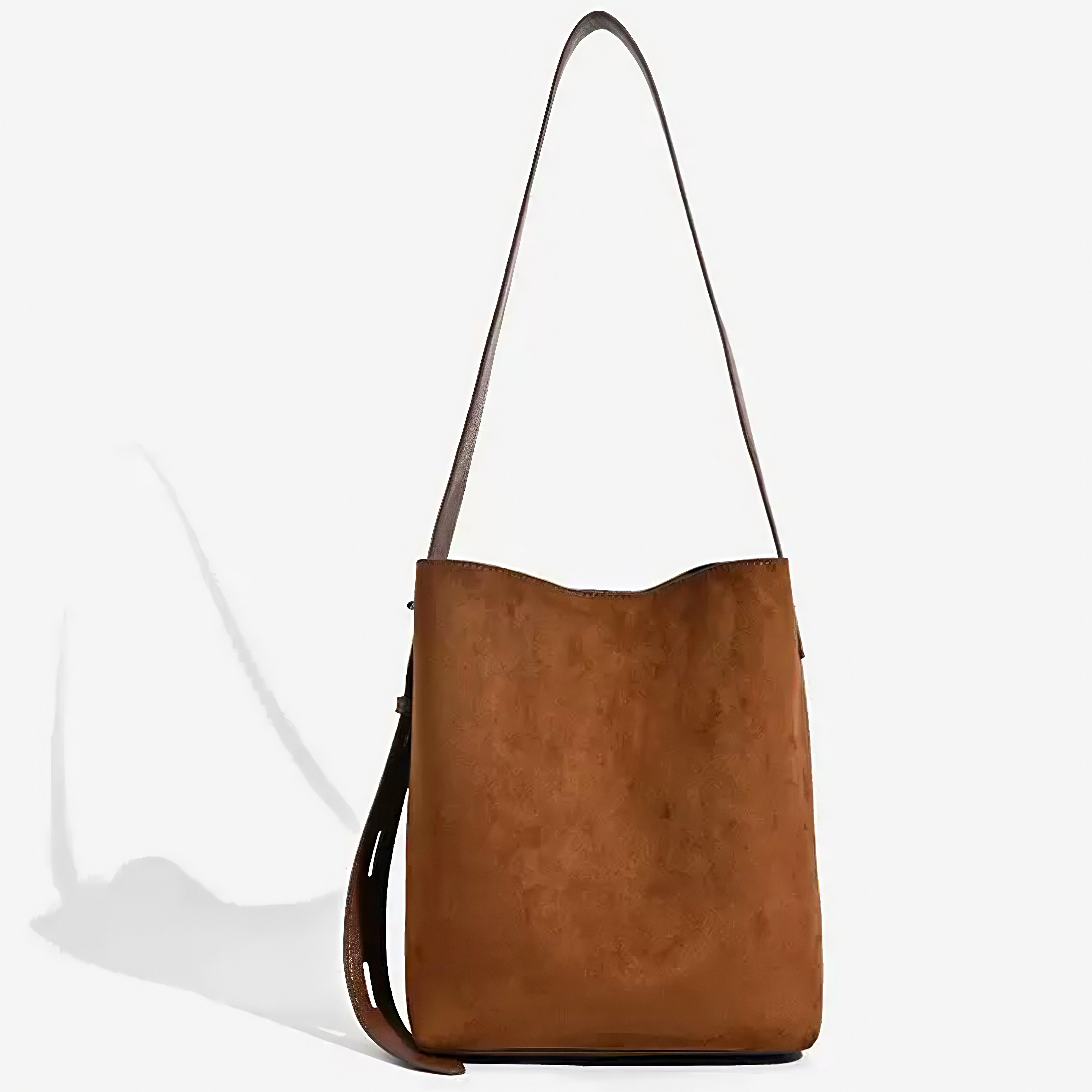 별라 여성 스웨이드 버킷백 끈조절 숄더백 25,800원