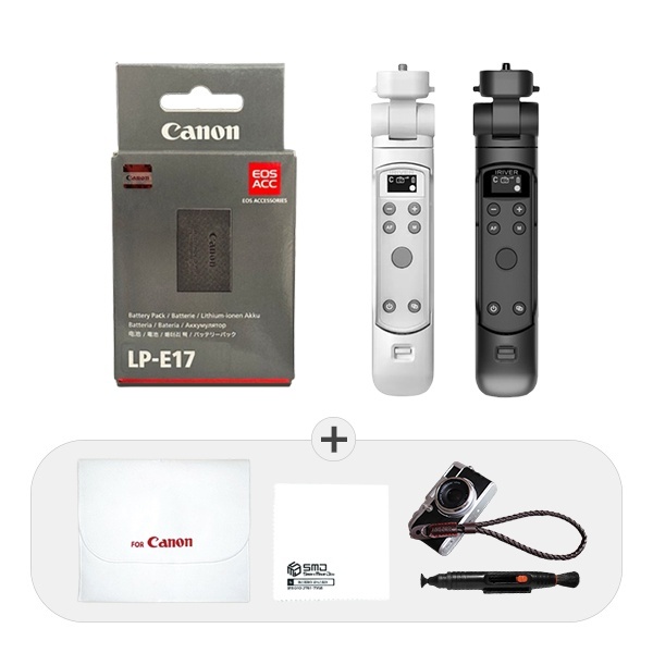 (Canon) 캐논 LP-E17  배터리+아이리버 슈팅그립 4종 세트 R50V  M6 Mark II 90,700원