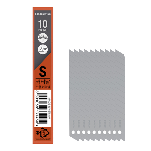 도루코 S 커터날 10개입 X 10개 7,800원