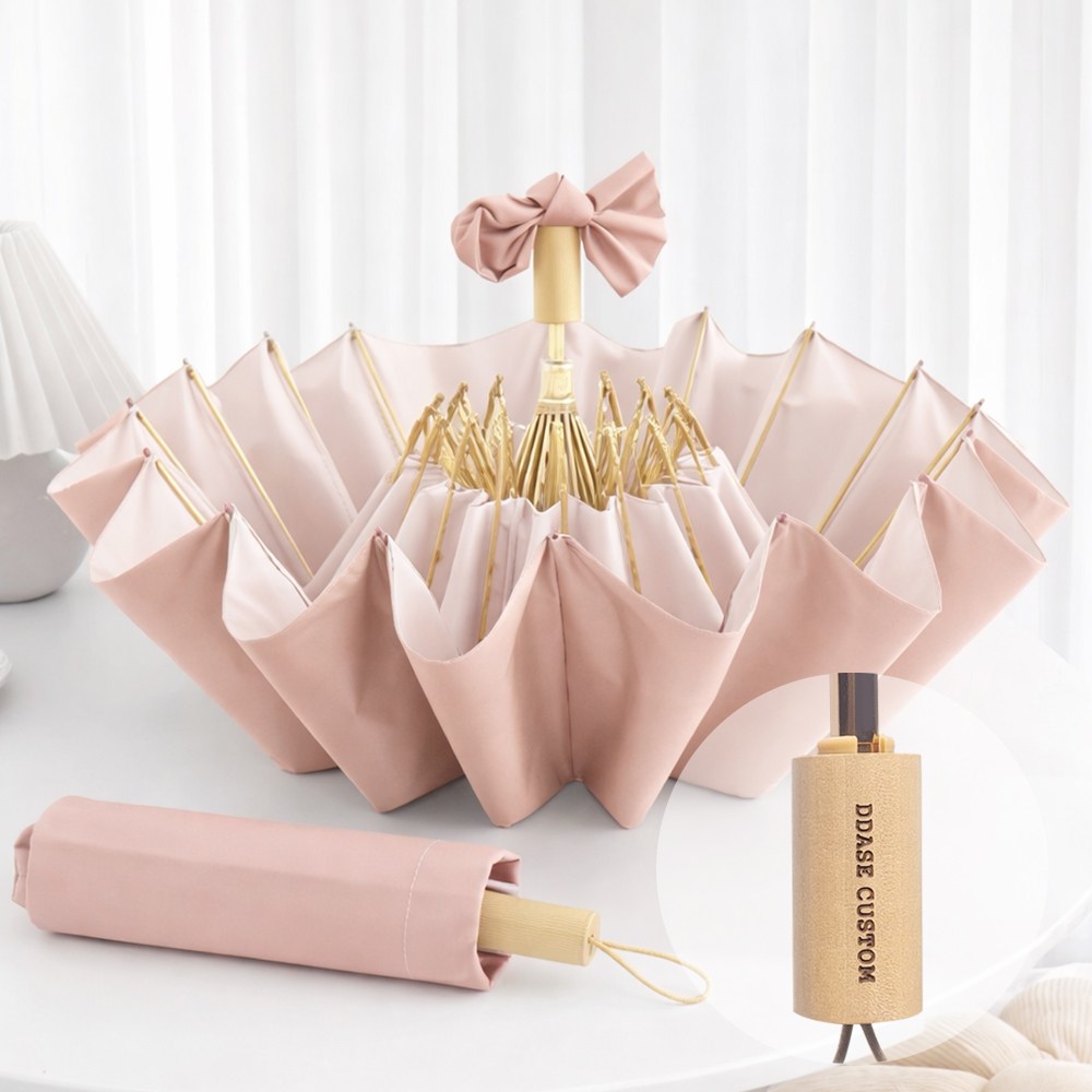 DDASE 고급 3단 우양산 UV차단 손잡이 각인 선물용 19,800원