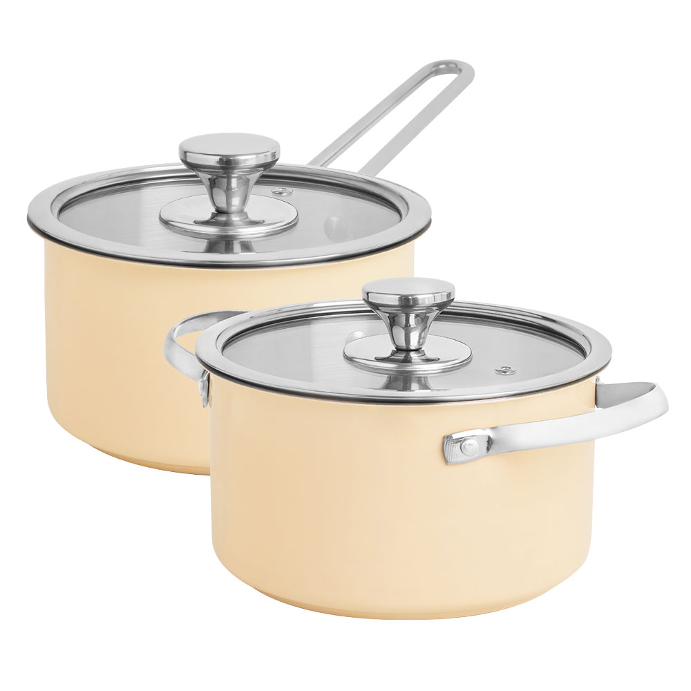 파르셀 세라믹 코팅 냄비 2종 세트(인덕션 사용 가능) 27,900원