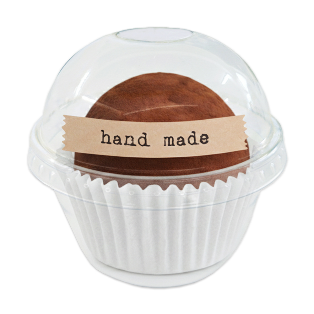 서흥이앤팩 두바이쫀득쿠키 두쫀쿠포장 투명용기 4온즈 돔형 PET케이스, 100개, 무타공돔뚜껑 15,000원