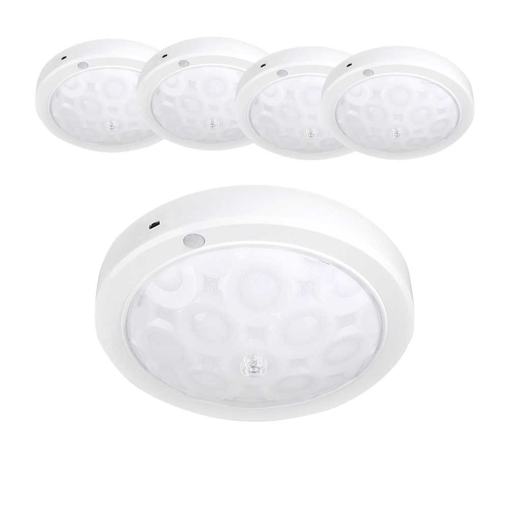 씨티오 LED 원형 센서등, 주광색, 5개 30,000원