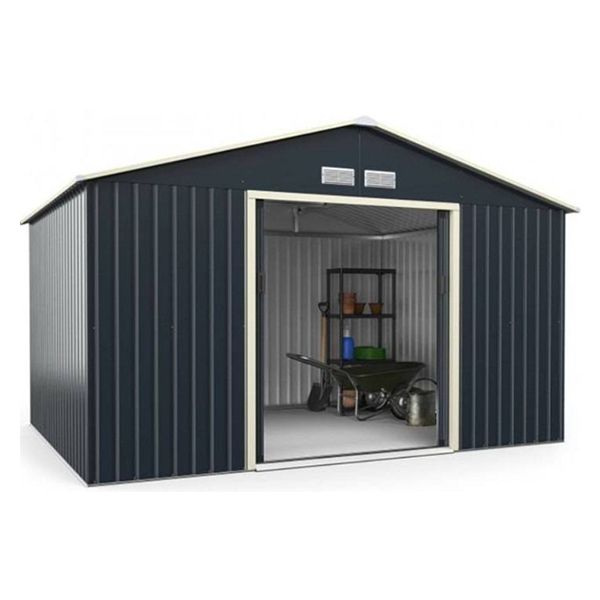 이지하우스 조립식 스틸창고 256 x 204 x 177 cm 고객직접설치, 네이비 470,090원