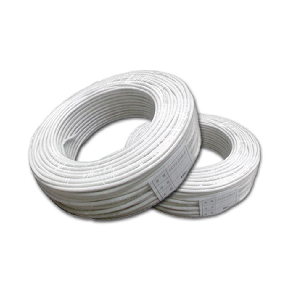 CCTV용 3P SHILD 쉴드 케이블(100M) 화이트 국산 23,000원