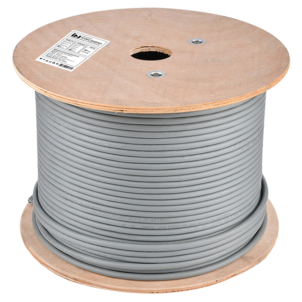 인네트워크 CAT.6 SFTP 옥내용 제작용 랜케이블 300M 드럼 IN-6SFTP300M, 300m, 1개, 단일색상 72,650원