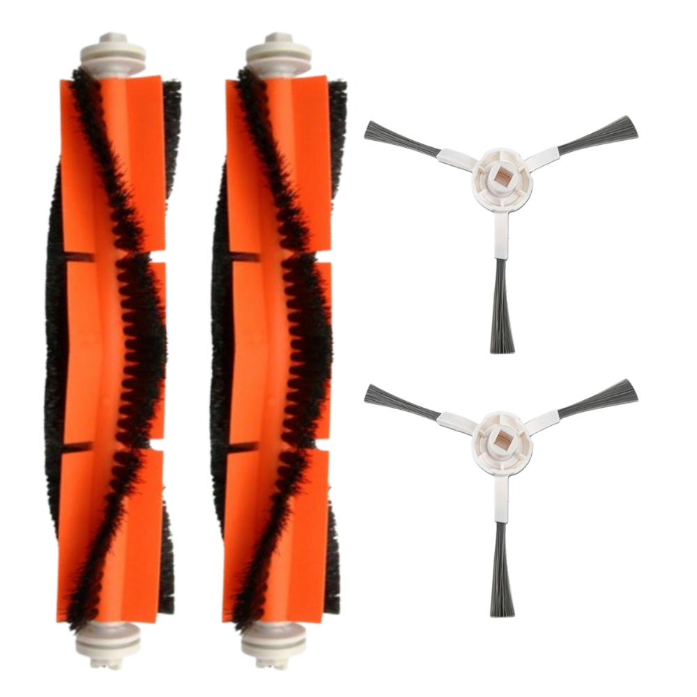 NMX 샤오미 로봇청소기 X10+ X20+ 호환 브러시 브러쉬 소모품 부품 세트, 2개, 메인+사이드브러시 18,600원