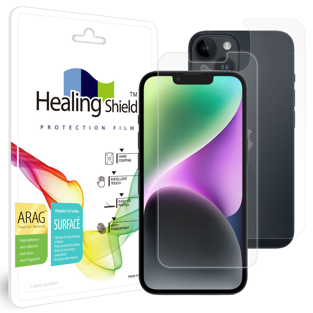 ARAG 고화질 저반사 액정보호필름 + 후면, 현재가 4,740원