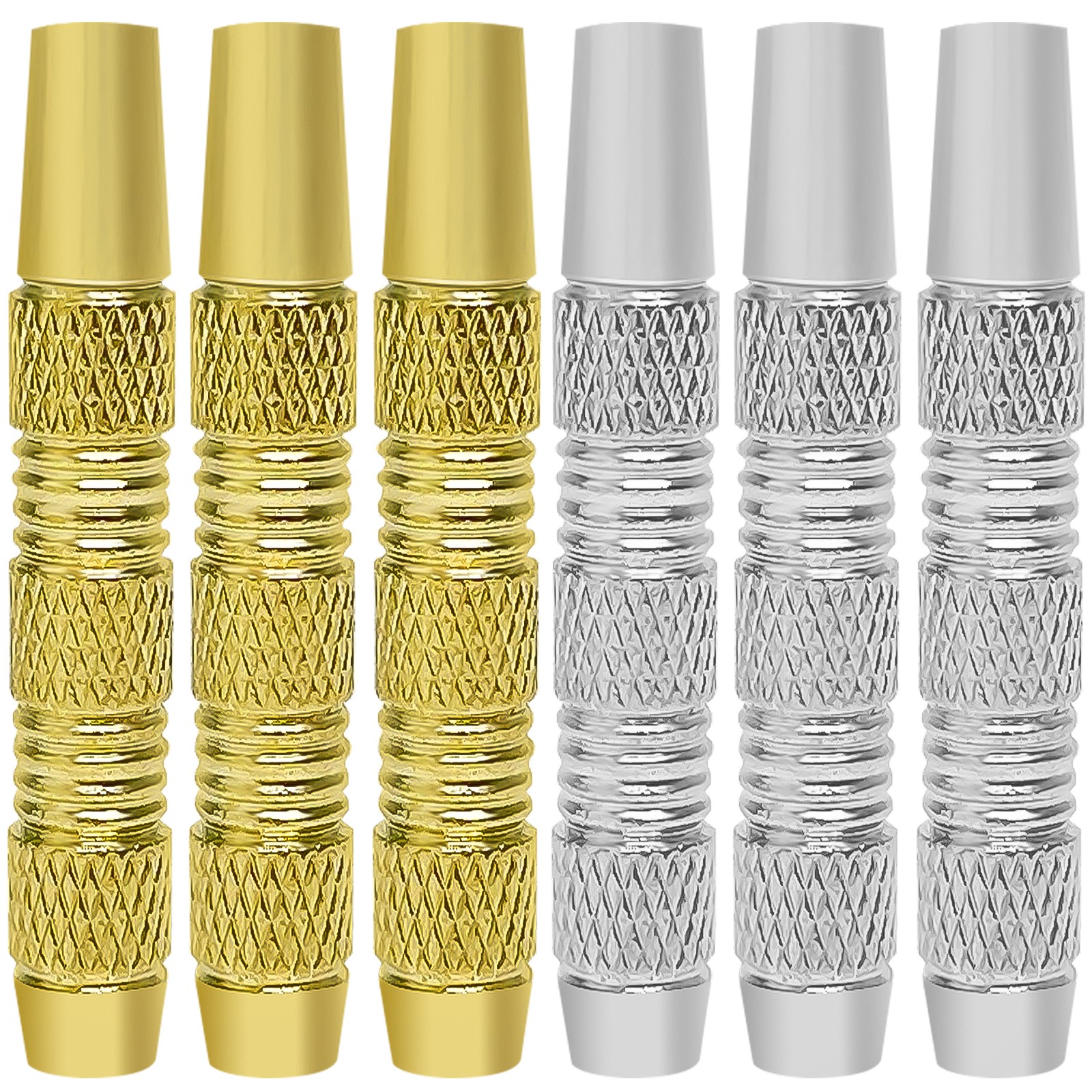 6개 구리 다트 배럴, 그립 부분에 홈 가공 처리, 16g 다트 배럴 세트, 다트 배럴 교체용 액세서리, 그램 교체용 배럴, 소프트 다트 및 스틸 다트용 황동 소프트 다트 그립, 1개 11,290원