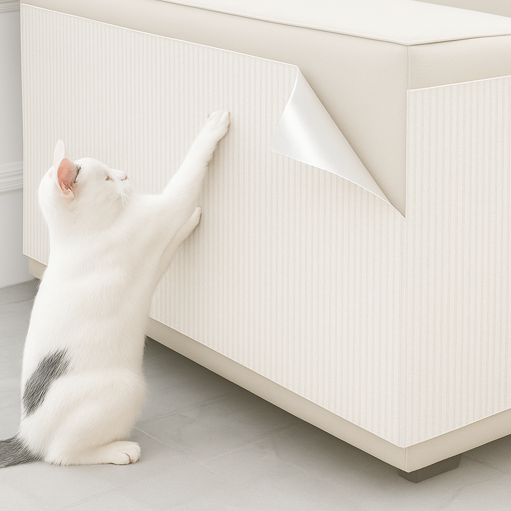 PridePage 잘라쓰는 부착식 고양이 스크래쳐 대형 200x40cm, 1개, 아이보리 15,000원