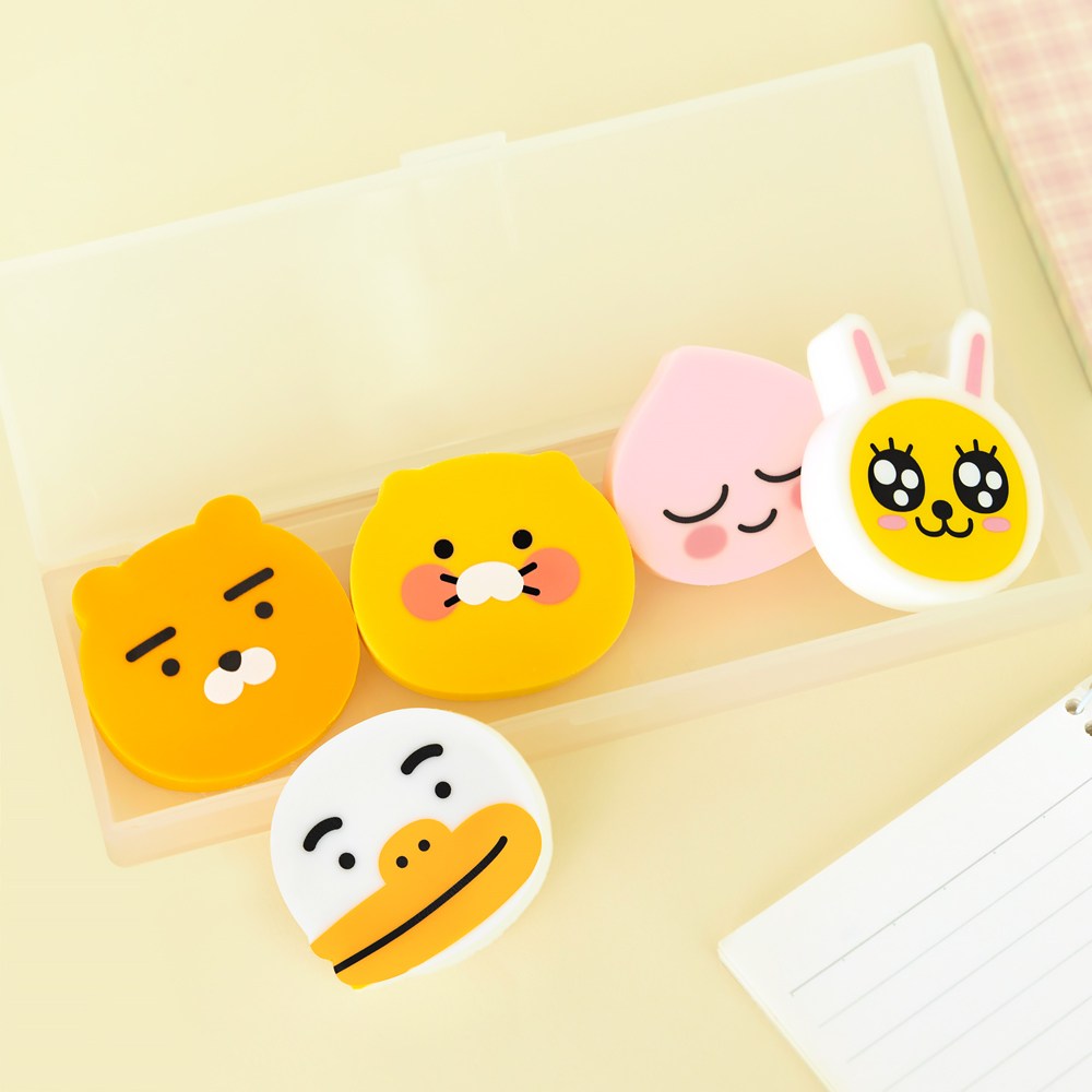 [카카오프렌즈 지우개 NEW 춘식이] 지우개 학용품 문구류 문구용품 필기도구 캐릭터지우개 미니지우개 캐릭터문구 잘지워지는 지우개 지우개세트 귀여운지우개 예쁜지우개 초등학생지우개 900원