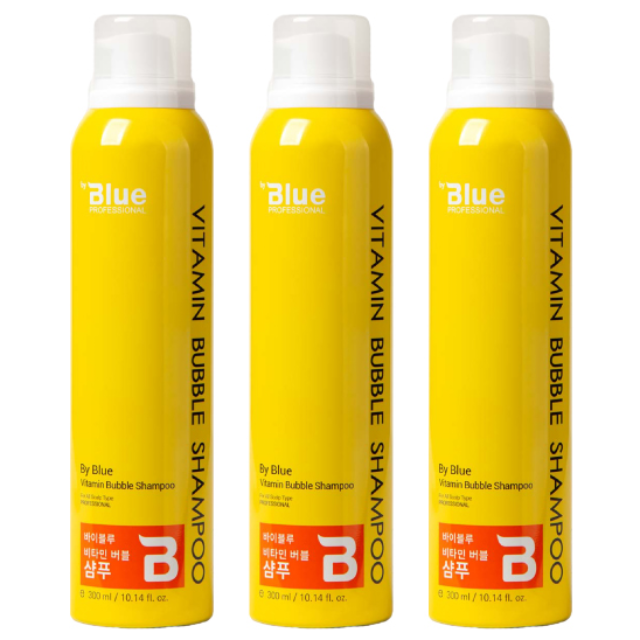 [리힘] 바이블루 비타민 버블 샴푸 300ml x 3 온가족 세트 상쾌한 두피케어 29,000원