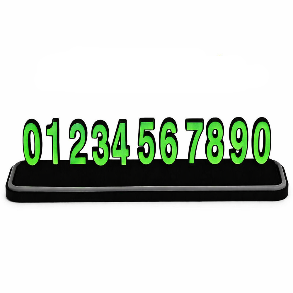 킹콩프로 3D주차번호판 자동차 전화번호판 주차알림 야광 주차알림판, 1개 6,600원