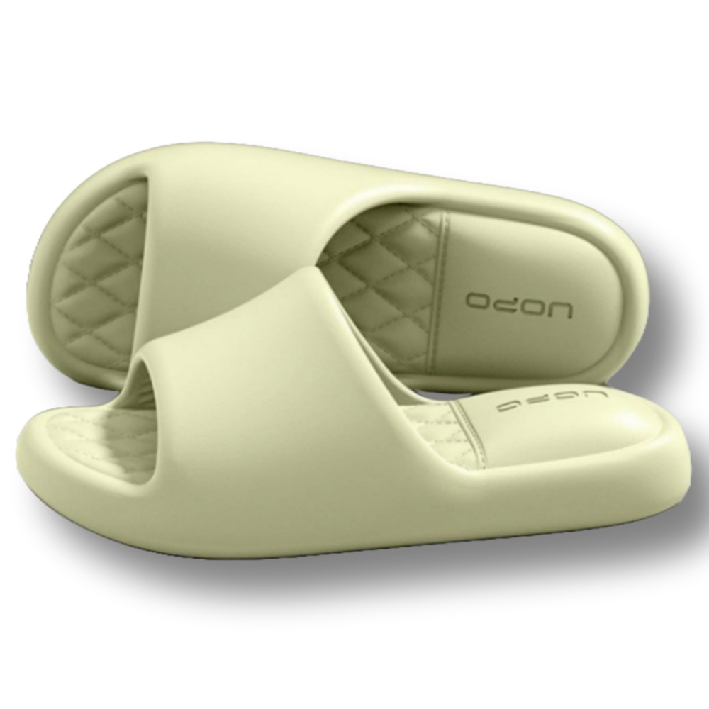 UOPO 에바 푹신한 쿠션 무소음 조리원 임산부 층간소음 슬리퍼 거실화 실내화, 1개, 연그린 11,090원