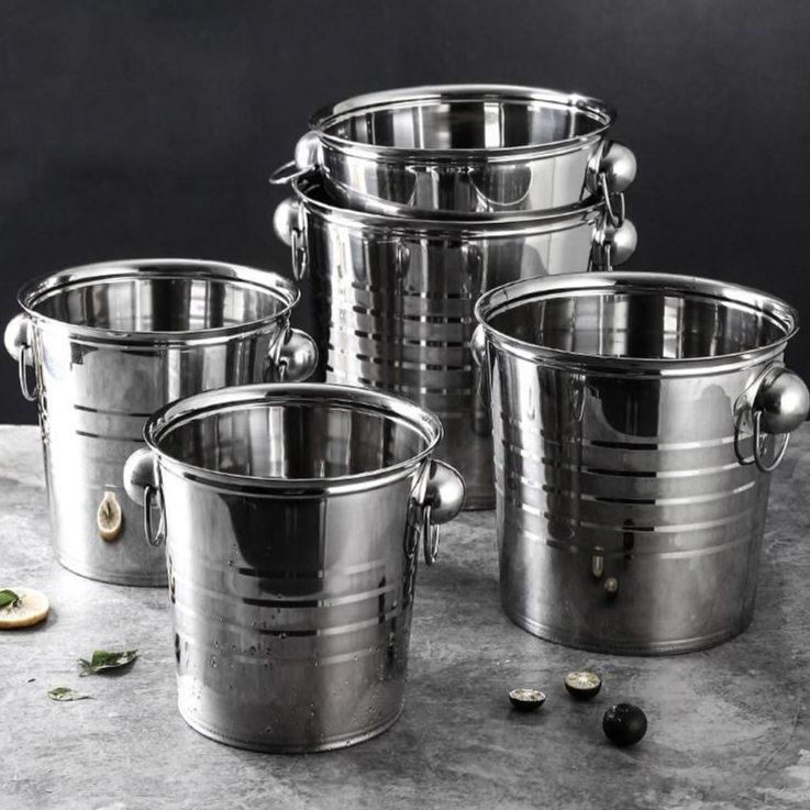 쿡차-에펠실버 아이스 버킷 와인 칠러 버켓, 양주 쿨러, 현재가 20,480원