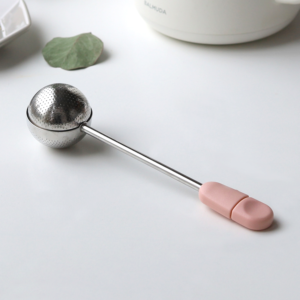 85도씨 차 거름망 티 스트레이너 망 티망 옥소티볼, 핑크, 1개 8,650원