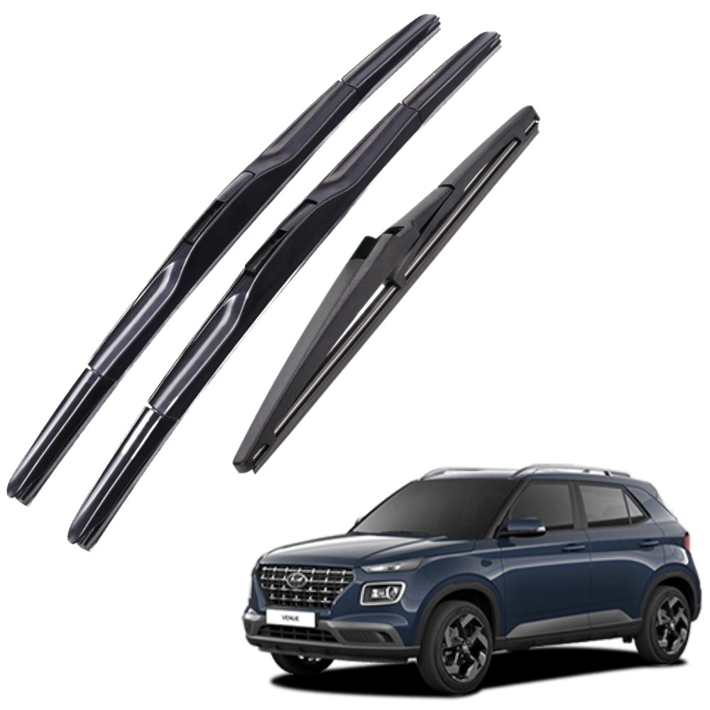 현대 자동차 호환 베뉴 차량용 하이브리드 와이퍼 윈도우브러쉬 전면 후방 1+1+1 19,790원