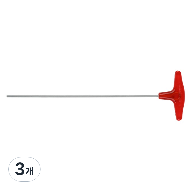 썬키 T형 육각렌치 롱타입 3 x 290 mm ST-3L 10,360원