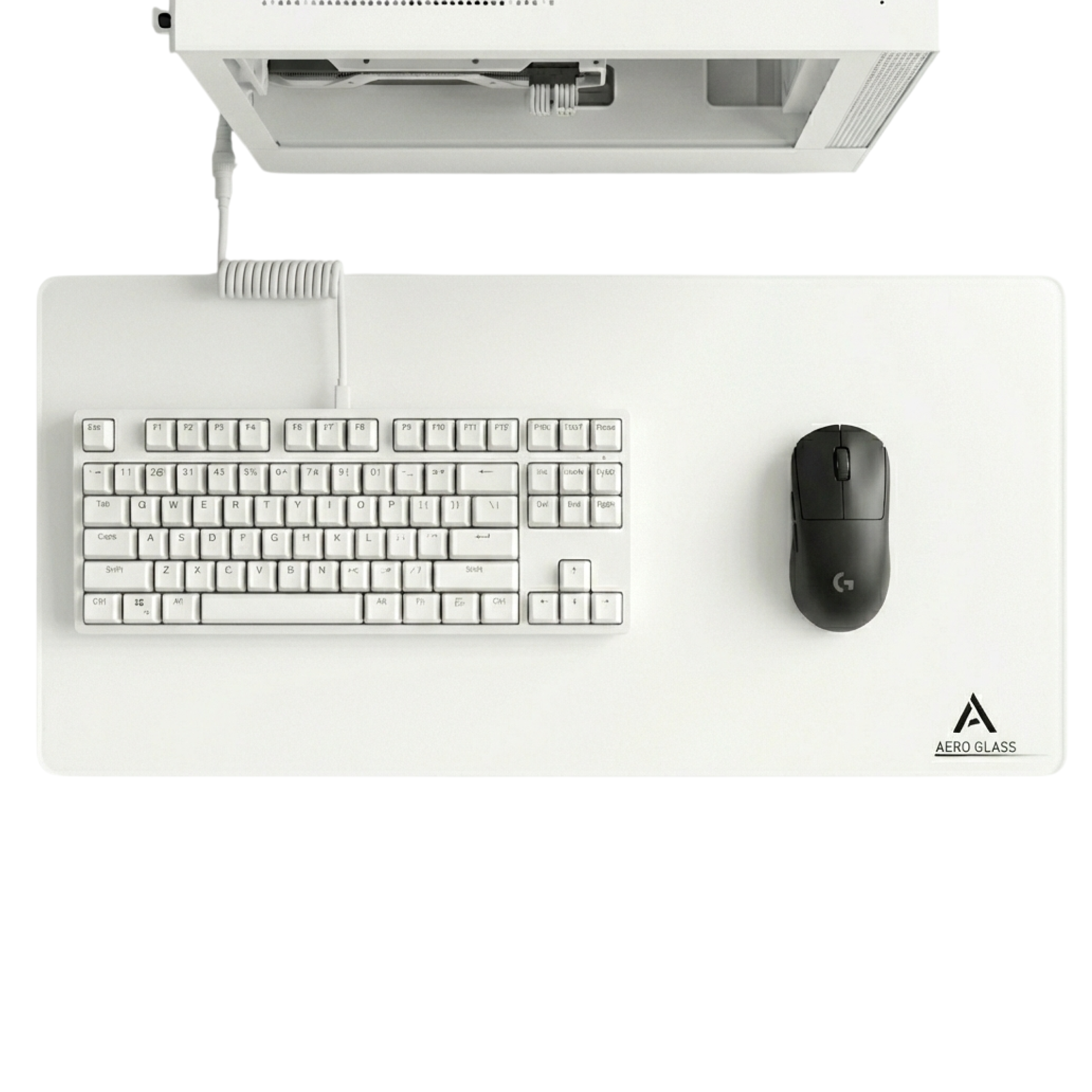 AEROGLASS 강화유리 게이밍 글라이드 마우스패드, 1개, 330x760mm 85,000원