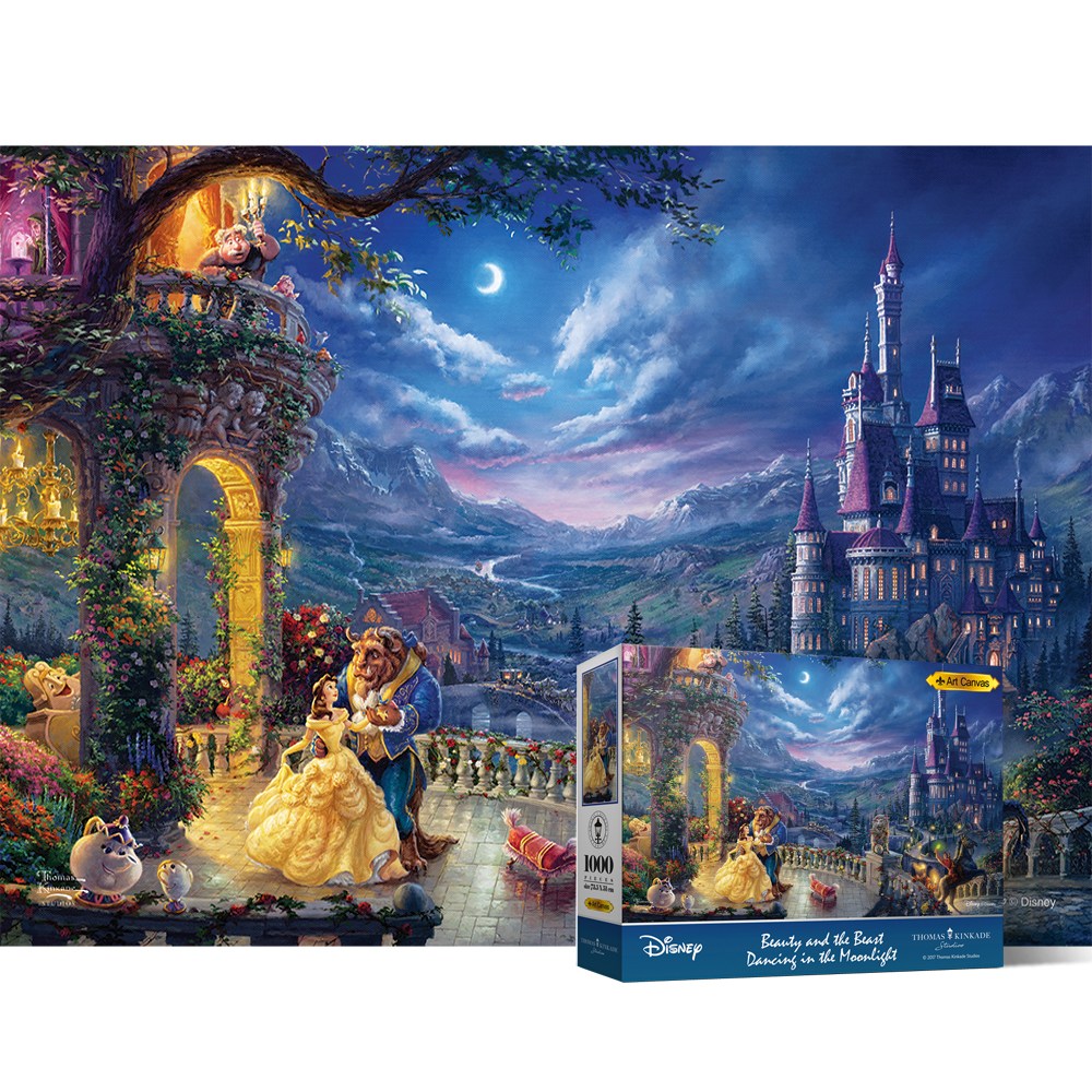 퍼즐라이프 디즈니 미녀와 야수 킨케이드 1000조각 직소퍼즐 PL7006D, 퍼즐단품, 1개 36,000원