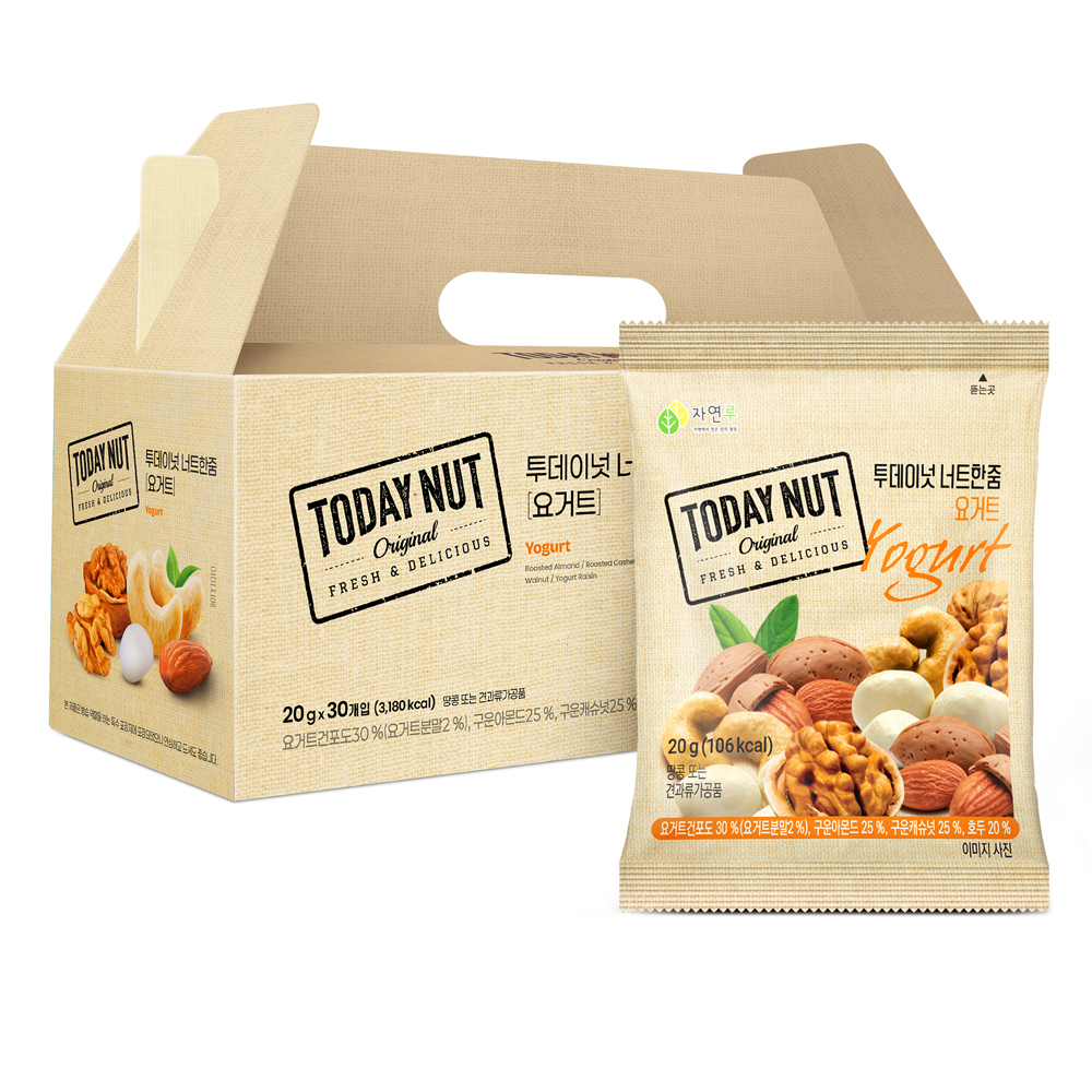 투데이넛 너트한줌 요거트 견과세트 600g 17,200원