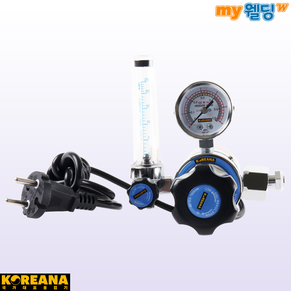 코리아나 이탄 CO2 조정기 게이지 레귤레이터 KX V-5 시리즈 46,400원