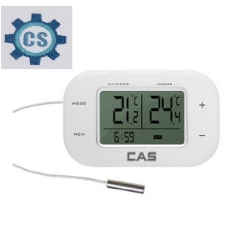 카스 CAS T014R 디지털 냉장고 온도계 시계기능, 상세페이지 참조 103,500원