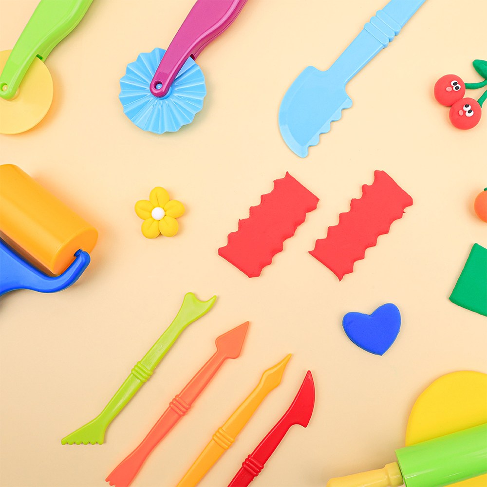 오아트 클레이 툴 세트 2종 택1 DIY 만들기 재료 미술 수업 도구 KC인증, 1개, 미니 클레이 도구, 찍기틀 16종 세트 3,300원