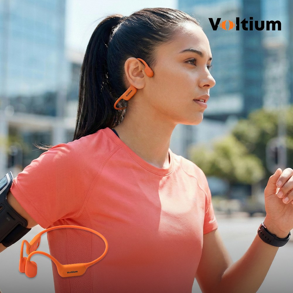 평생 A/S 볼티움 블루투스 무선 골전도 이어폰 아쿠아본X VTU-X900, 블레이즈 오렌지 139,000원