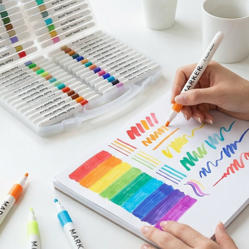 올리올망 패브릭 마카 아크릴 마카펜 세트 6,980원